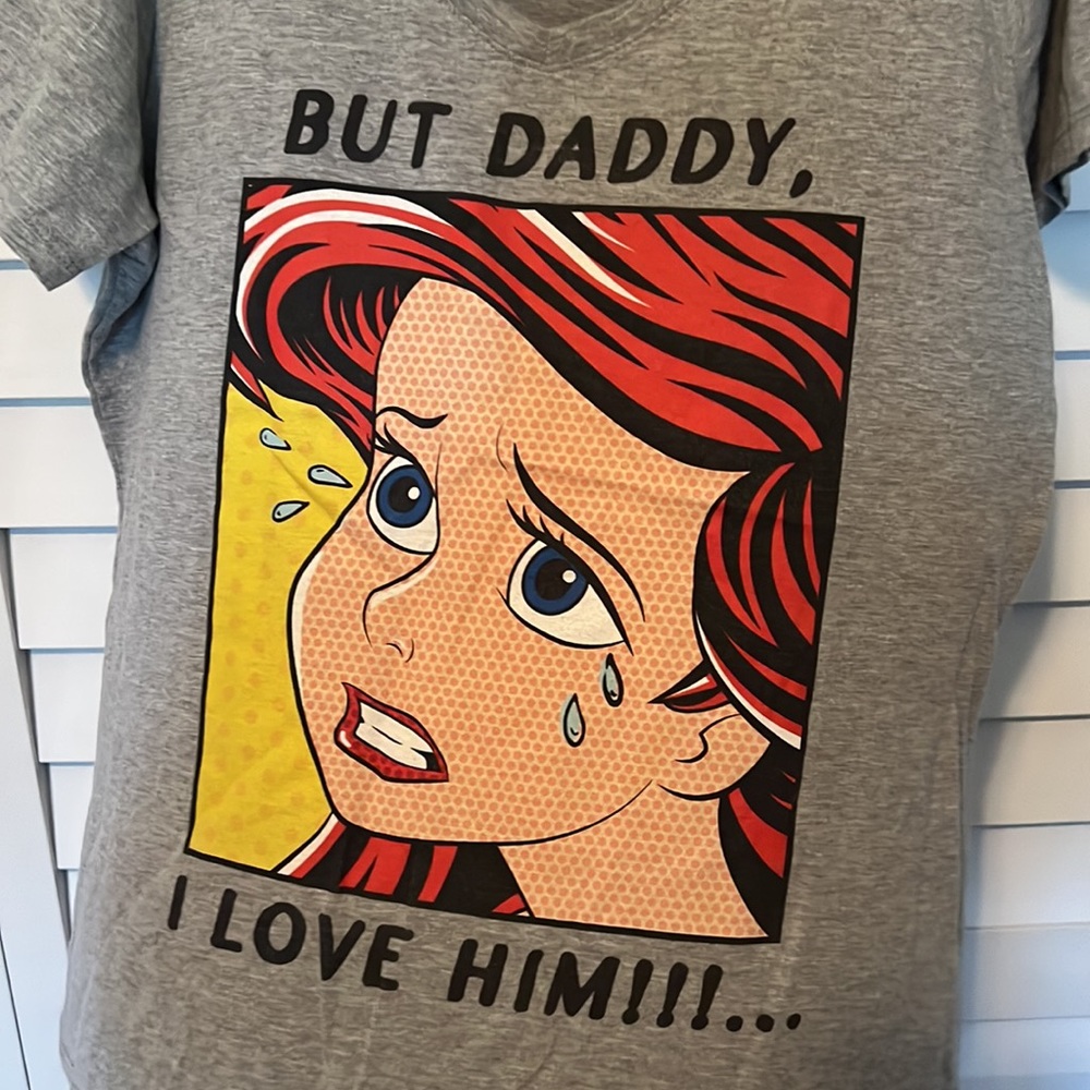 Little Mermaid Tee, Like New. Worn To A Little Mermaid Birthday Party. View 2